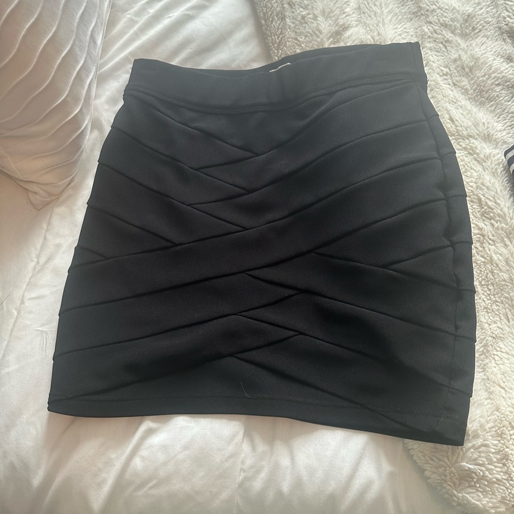Black skirt